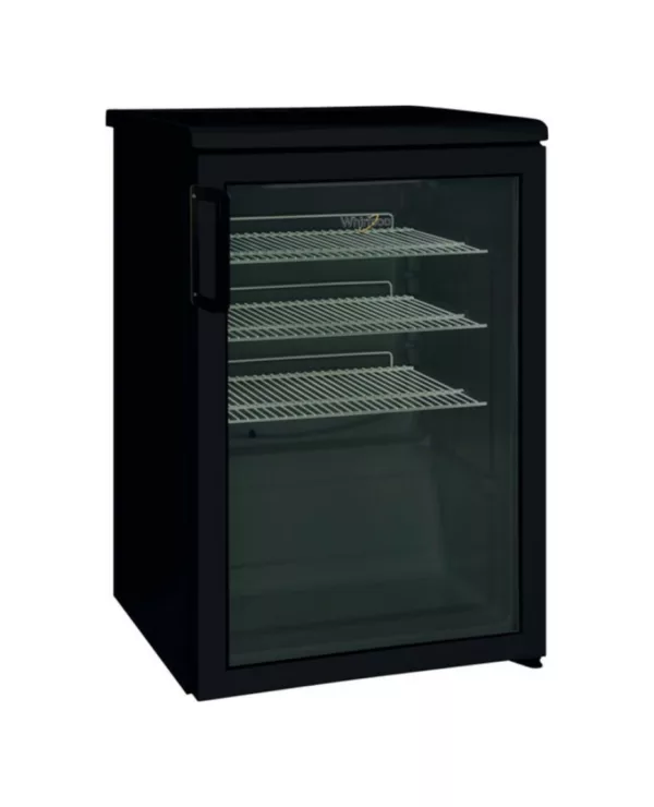 Whirlpool ADN140B Freestanding refrigerator cm. 56 hours 85 - lt. 125 - black / glass