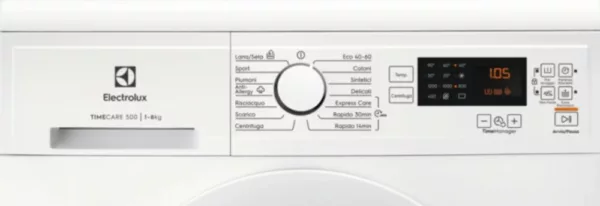 Electrolux EW2F5W82 Series 500 Time Care washing machine cm. 60 - capacity 8 kg - white - Image 3