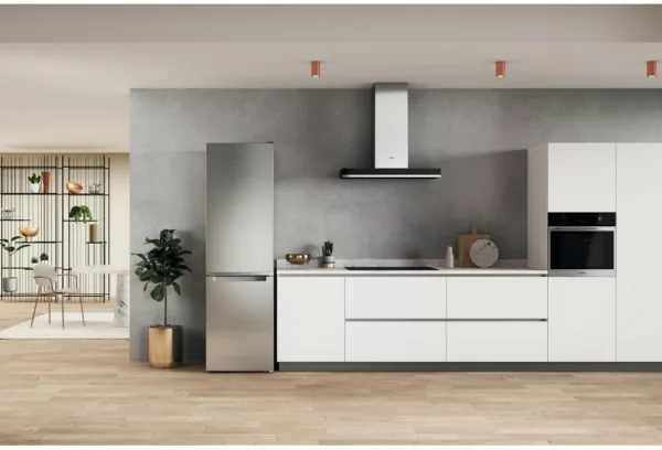 Whirlpool W7X 91I OX Freestanding refrigerator with freezer 60 cm h. 203 - lt. 367 - anti-fingerprint stainless steel - Image 3