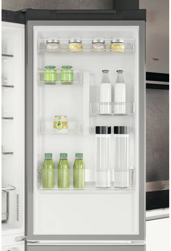 Whirlpool W7X 91I OX Freestanding refrigerator with freezer 60 cm h. 203 - lt. 367 - anti-fingerprint stainless steel - Image 4