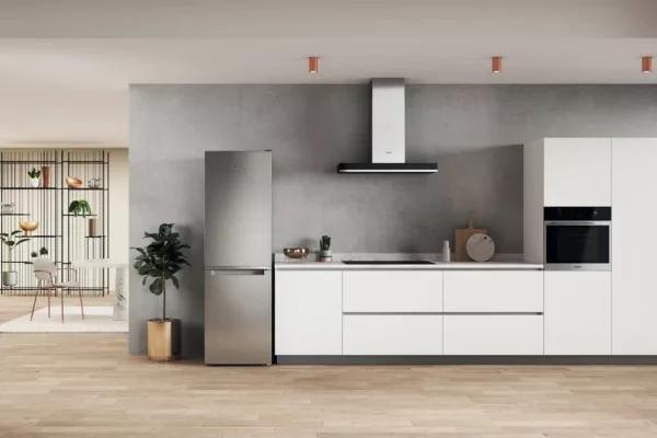 Whirlpool W7X 83A OX 1 Freestanding refrigerator with freezer 60 cm h. 191 - lt. 335 - anti-fingerprint stainless steel - Image 3
