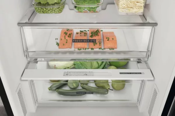 Whirlpool W7X 82O K Freestanding refrigerator with freezer compartment 60 cm h. 191 - according to 335 - black - Image 6