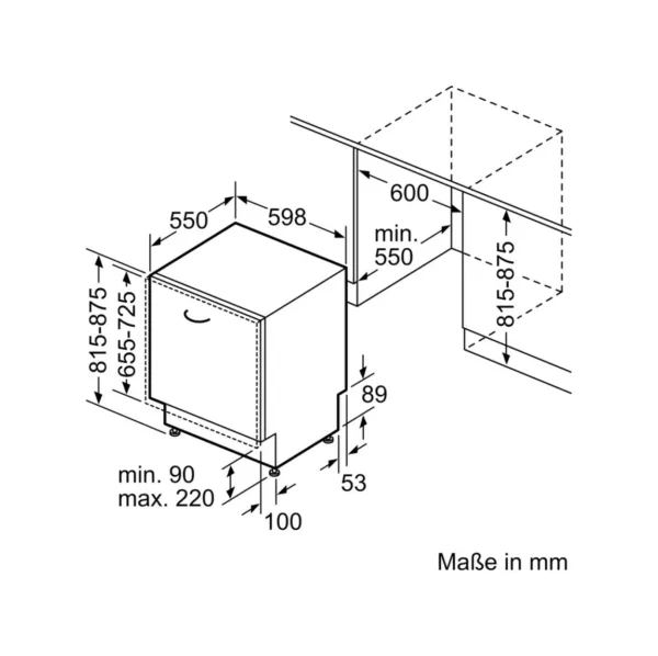 Bosch SMV4HTX31E Series 4 fully integrated dishwasher 60 cm - 12 place settings - Image 9