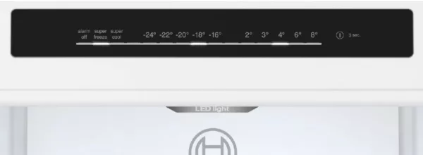 Bosch KGN362IDF Series 4 Freestanding refrigerator with freezer 60 cm h.186 - anti-fingerprint stainless steel - Image 3