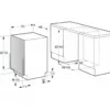Gorenje GV520E15 built-in dishwasher cm. 45 - 9 covered - Image 5