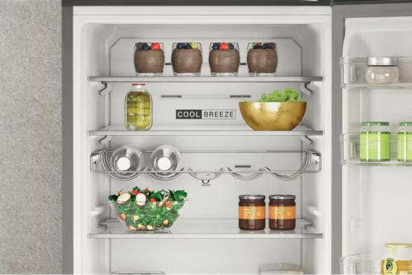 Whirlpool W7X 93A OX Freestanding refrigerator with freezer 60 cm h. 203 - lt. 367 - anti-fingerprint stainless steel - Image 5