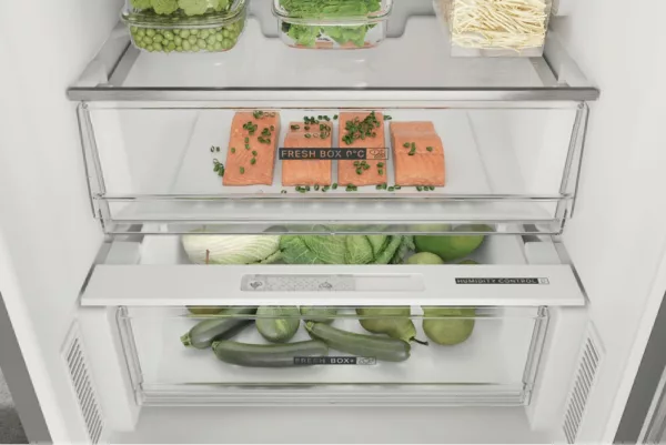Whirlpool W7X 93A OX Freestanding refrigerator with freezer 60 cm h. 203 - lt. 367 - anti-fingerprint stainless steel - Image 6