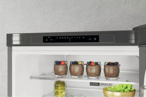 Whirlpool W7X 93A OX Freestanding refrigerator with freezer 60 cm h. 203 - lt. 367 - anti-fingerprint stainless steel - Image 7