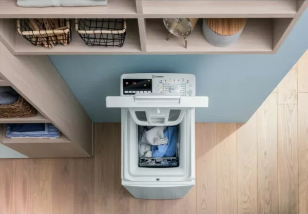 Indesit BTWB7220PEU/N TOP top-loading washing machine 40 cm - 7 kg capacity - white - Image 9