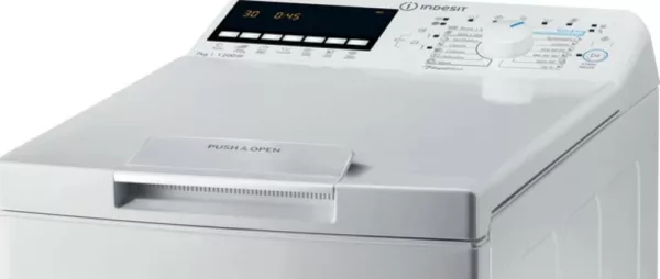 Indesit BTWB7220PEU/N TOP top-loading washing machine 40 cm - 7 kg capacity - white - Image 10