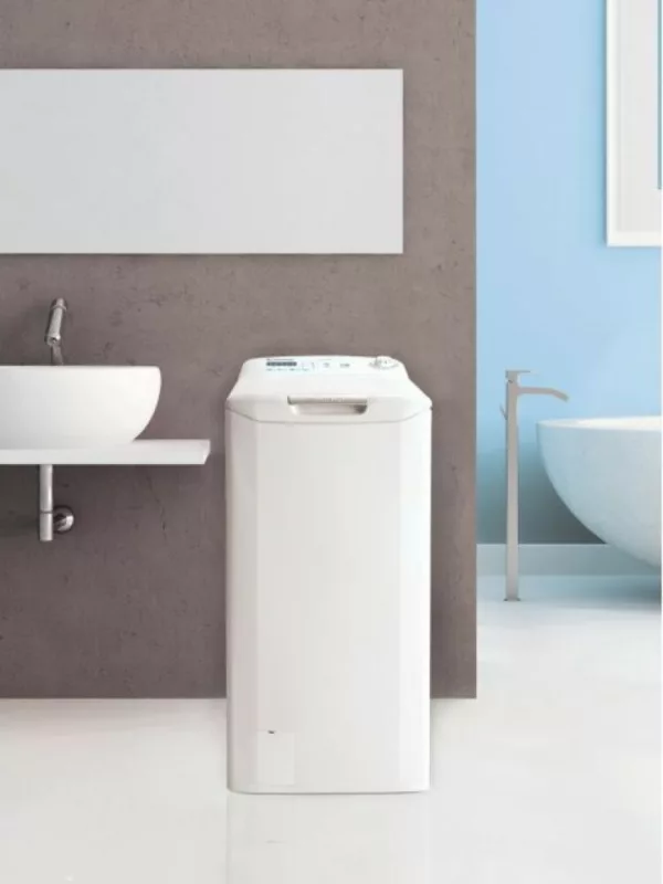 Candy CST27LET/1-S top loading washing machine 41 cm - 7 kg capacity - white - Image 3