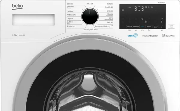 Beko 7001440035 washing machine cm. 60 - capacity 8 kg - white - Image 4