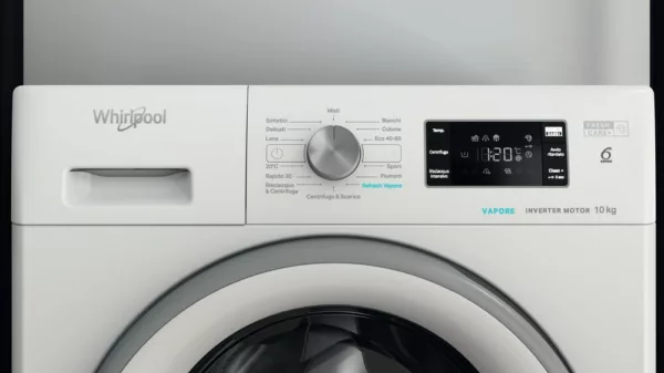 Whirlpool FFB 1046 SV IT 60 cm washing machine - 10 kg capacity - white - Image 6