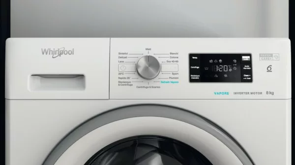 Whirlpool FFB 846 SV IT 60 cm washing machine - 8 kg capacity - white - Image 5