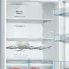 Bosch KGN36VIEA Series 4 refrigerator with freezer - 60 cm h 186 - lt. 326 - anti-fingerprint stainless steel - Image 4