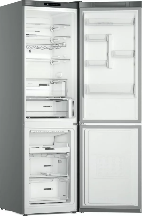 Whirlpool W7X92IOX Freestanding refrigerator with freezer 60 cm h.203 lt. 367 - stainless steel - Image 3