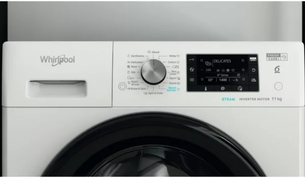 Whirlpool FFD11469BVEE 60 cm washing machine - 11 kg capacity - white - Image 6