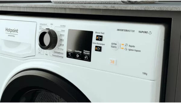 Hotpoint Ariston NF1046WKIT 60 cm washing machine - 10 kg capacity - white - Image 4