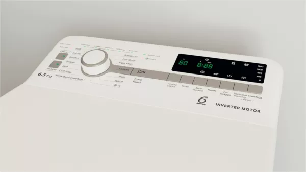 Whirlpool TDLR 65241BS IT top loading washing machine cm. 40 - 6.5 kg - white - Image 4