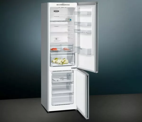 Siemens KG39NVIDA Iq300 Freestanding refrigerator with freezer cm. 60 h 203 - lt. 368 - anti-fingerprint stainless steel - Image 2