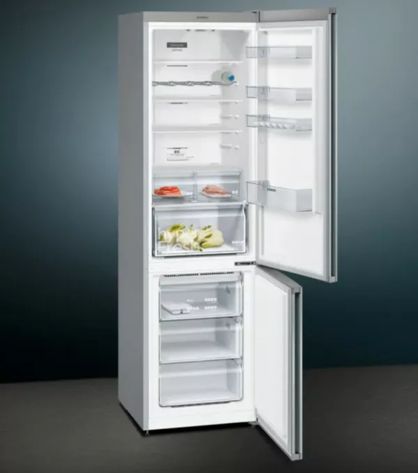 Siemens KG39NXIEA Iq300 Freestanding refrigerator with freezer cm. 60 hours 203 - lt. 368 - anti-fingerprint stainless steel - Image 2