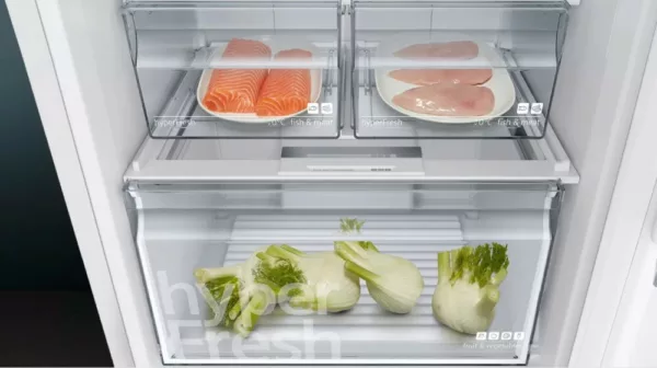Siemens KG39NXWEA Iq300 Freestanding refrigerator with freezer cm. 60 hours 203 - according to 368 - white - Image 5