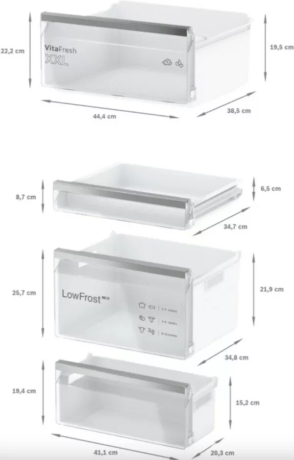 Bosch KIV86VFE1 Series 4 built-in refrigerator with freezer compartment cm. 54 hours. 177 - lit. 267 - Image 9