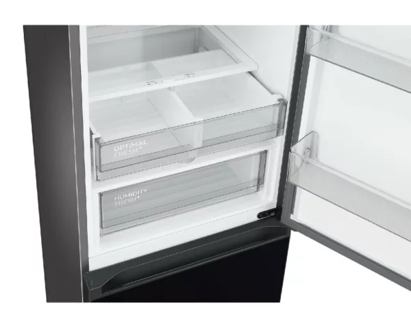 Samsung RB38A7B6D22/EF Freestanding refrigerator with freezer cm. 60 hours 203 - according to 390 - black glass - Image 4