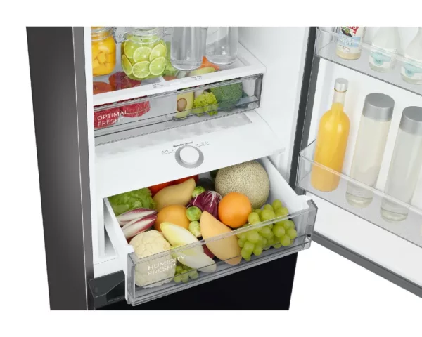Samsung RB38A7B6D22/EF Freestanding refrigerator with freezer cm. 60 hours 203 - according to 390 - black glass - Image 6