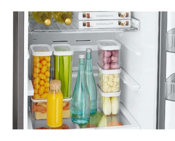 Samsung RB38A7B6D22/EF Freestanding refrigerator with freezer cm. 60 hours 203 - according to 390 - black glass - Image 9
