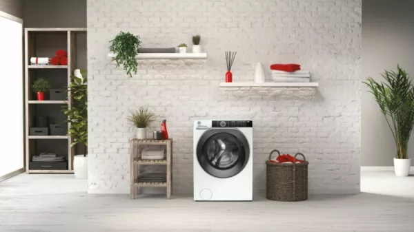 Hoover HWE410AMBS1S H-Wash 500 washing machine cm. 60 - capacity 10 kg - white - Image 3