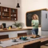 Gorenje NRK6192AS4 Freestanding refrigerator with freezer cm. 60 hours. 187 - lit. 304 - gray - Image 4
