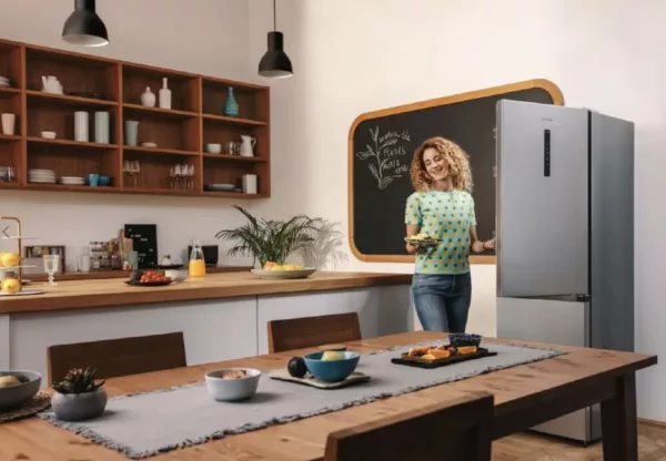 Gorenje NRK6192AS4 Freestanding refrigerator with freezer cm. 60 hours. 187 - lit. 304 - gray - Image 4