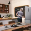 Gorenje NRK6192AS4 Freestanding refrigerator with freezer cm. 60 hours. 187 - lit. 304 - gray - Image 5