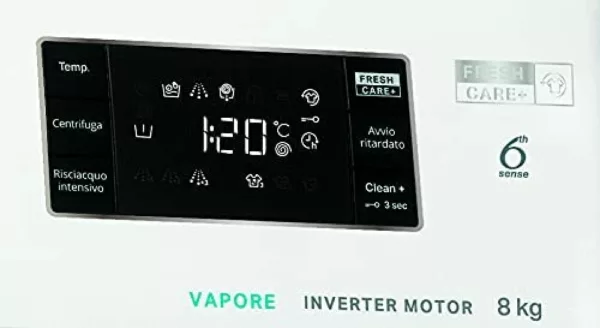 Whirlpool FFB D85 V IT washing machine cm. 60 - capacity 8 kg - white - Image 2
