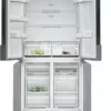 Siemens KF96NVPEA Iq300 side-by-side refrigerator with freezer compartment - cm. 91 o'clock 183 - l. 605 - anti-fingerprint stainless steel - Image 2