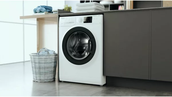 Hotpoint Ariston RSSGR527BI Slim washing machine cm. 60 - depth cm. 44 - capacity 7 kg - white - Image 4