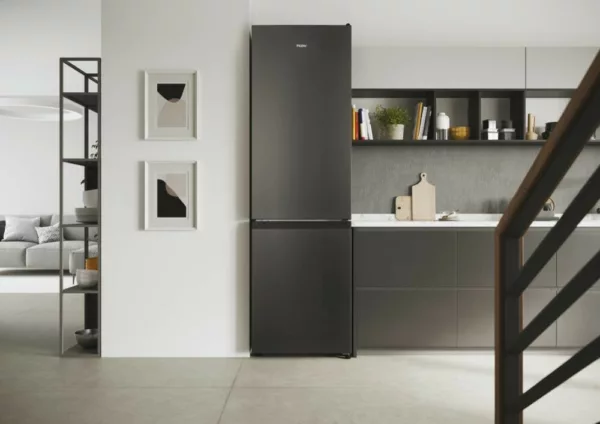 Haier HDW1620DNPD 1 Freestanding refrigerator with freezer cm. 60 h 200 - according to 377 - black - Image 2