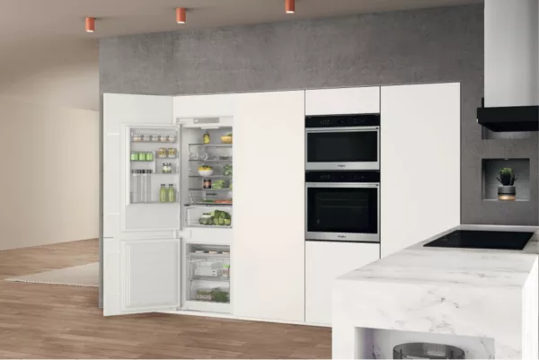 Whirlpool WHC18T332 built-in refrigerator with freezer cm. 54 o'clock 177 - l. 250 - white - Image 4