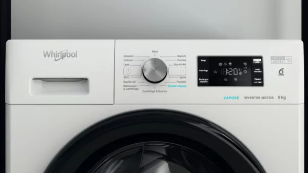 Whirlpool FFB R649 BV IT washing machine cm. 60 - capacity 9 kg - white - Image 6