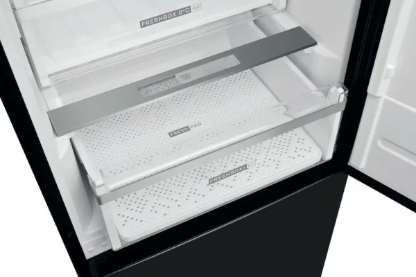 Whirlpool W9 931D KS 3 Freestanding refrigerator with freezer cm. 60 - h 201 - l. 355 - black - Image 9