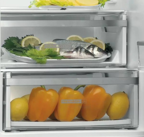 Whirlpool W9 931D KS 3 Freestanding refrigerator with freezer cm. 60 - h 201 - l. 355 - black - Image 8