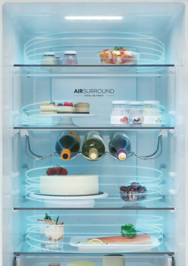 Haier HDW3620DNPD 3 Freestanding refrigerator with freezer cm. 60 h 200 - according to 377 - black - Image 5