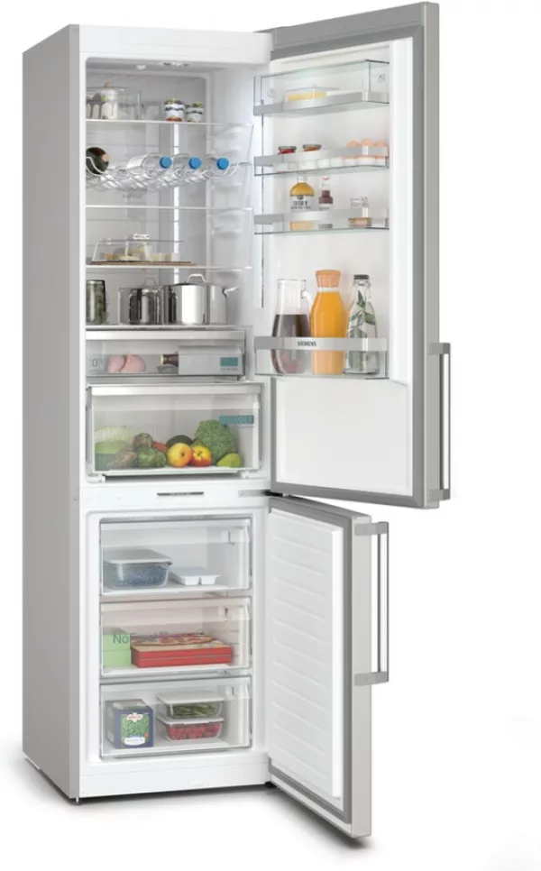 Siemens KG39NAIBT Iq500 Freestanding refrigerator with freezer - cm. 60 hours 203 - l. 363 - stainless steel - Image 2