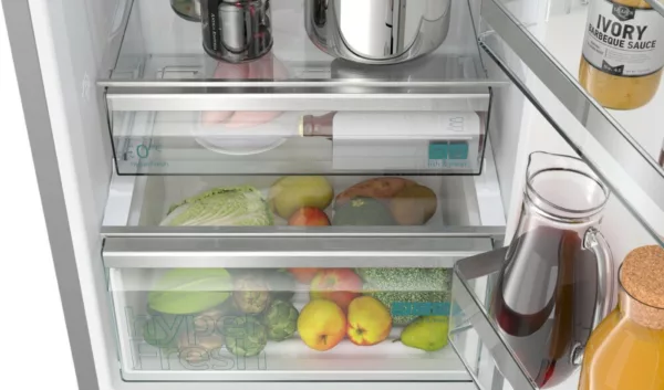 Siemens KG39NAIBT Iq500 Freestanding refrigerator with freezer - cm. 60 hours 203 - l. 363 - stainless steel - Image 6