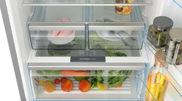 Bosch KGN56XLEB Series 4 Freestanding refrigerator with freezer - cm. 70 o'clock 193 - l. 508 - stainless steel - Image 5