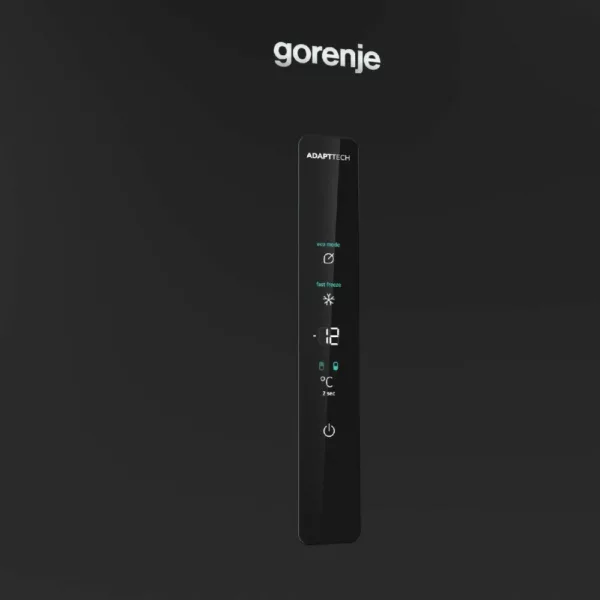 Gorenje NRK6192ABK4 Freestanding refrigerator with freezer cm. 60 o'clock 185 - l. 300 - black - Image 6