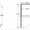 Bosch KSV36AWEP Series 6 Freestanding refrigerator cm. 60 o'clock 186 - l. 346 - white - Image 3