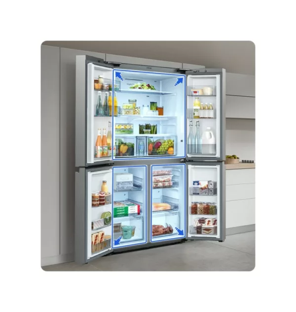 Samsung RF65A90TFS9 4-door refrigerator with freezer - cm. 91 o'clock 183 - l. 650 - silver - Image 10