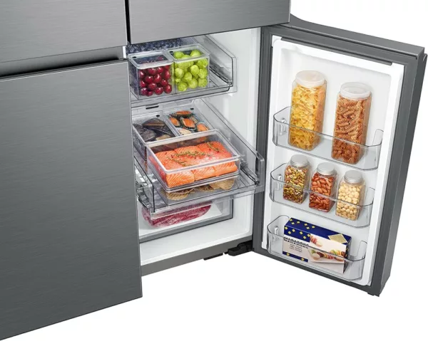 Samsung RF65A90TFS9 4-door refrigerator with freezer - cm. 91 o'clock 183 - l. 650 - silver - Image 9